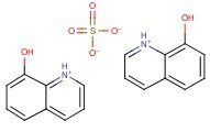 Sulfate de 8-hydroxyquinoléine cas 134-31-6