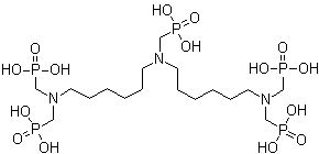 Bis (hexaméthylène triamine penta (acide méthylène phosphonique)) (BHMTPMP) CAS 34690-00-1