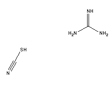 Thiocyanate de guanidine CAS 593-84-0